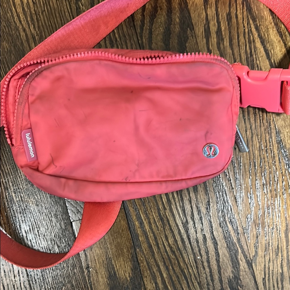 Lululemon Red Crossbody Bag